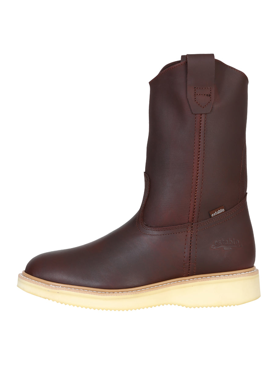 Establo Men's Work Boot Grasso Leather
 - Shedron 318
