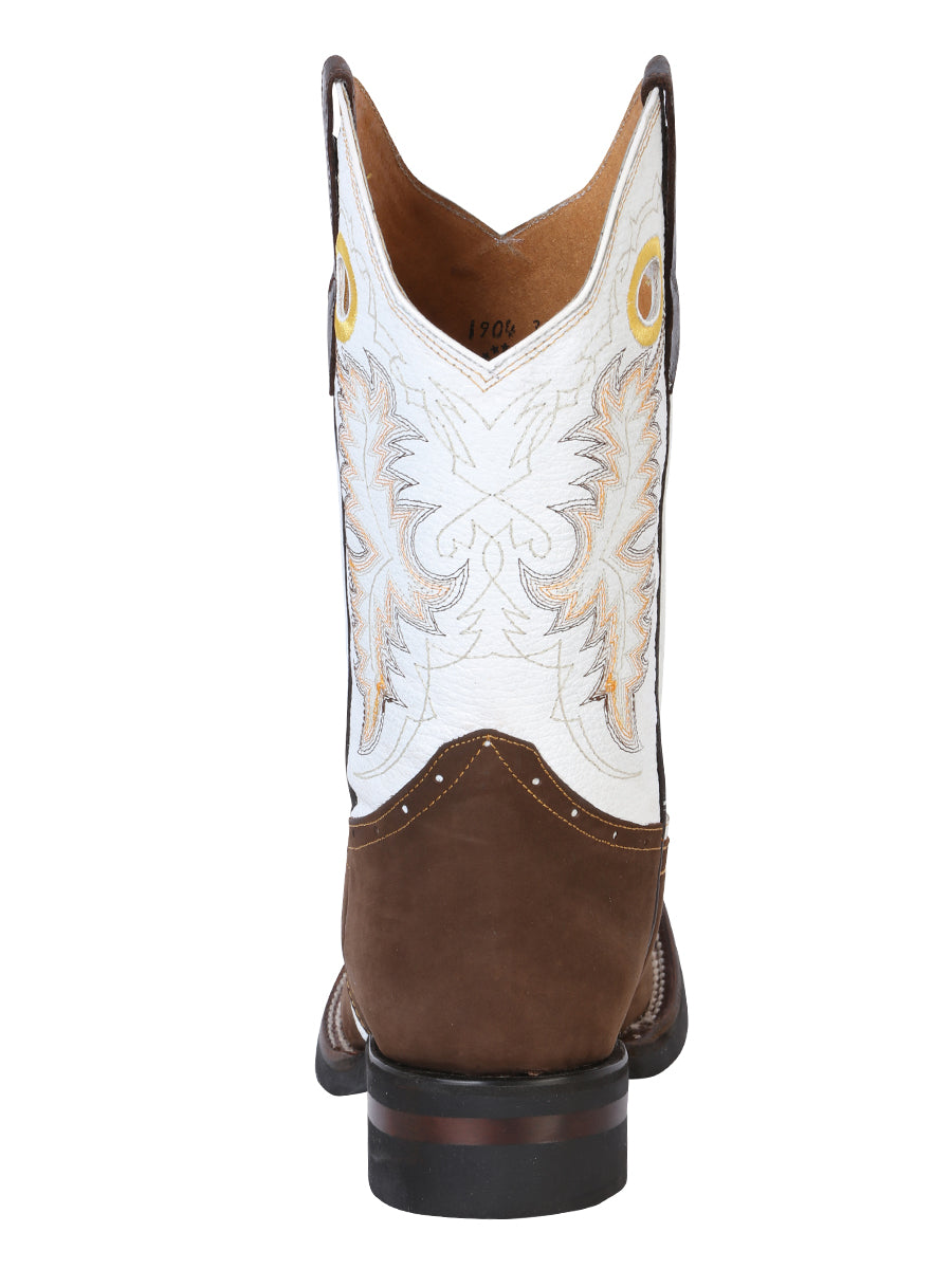 El General Rodeo Boot - Crazy Nubuck Dark Brown 33313