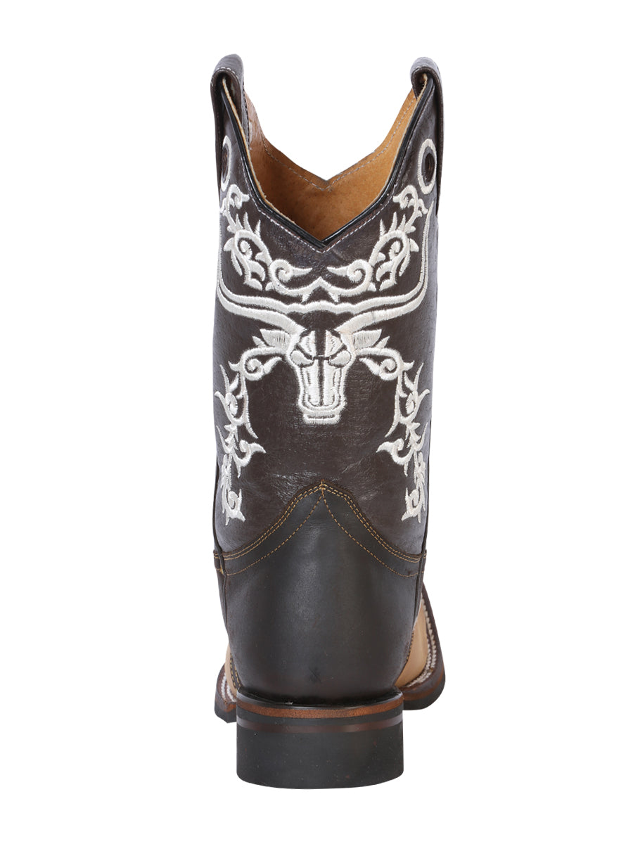 El General Rodeo Boot - Crazy Honey/Dark Brown 33316