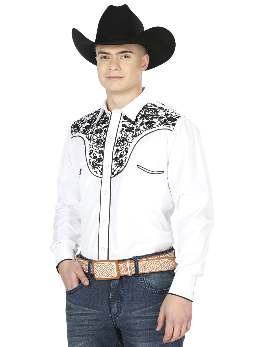 The Lord of the Skies Embroidery Shirt White/Black 43300