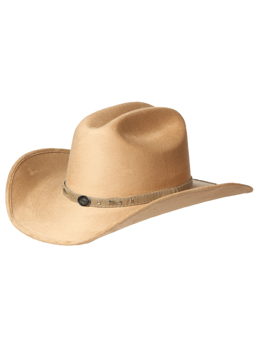 The General Suede Western Hat Camel 44256