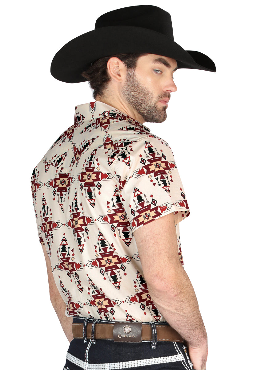 The General Western Shirt - Ivory 44448