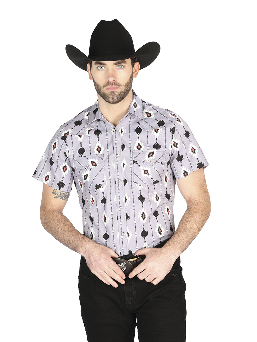 The General Western Shirt - Gray 44461