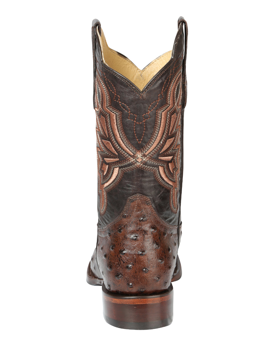 General Rodeo Boot - Imitation Ostrich - Brown 44665
