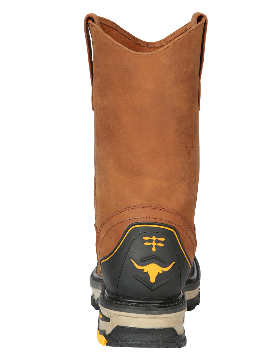 El General Men's Work Boot - Crazy Leather - Kansas 44689