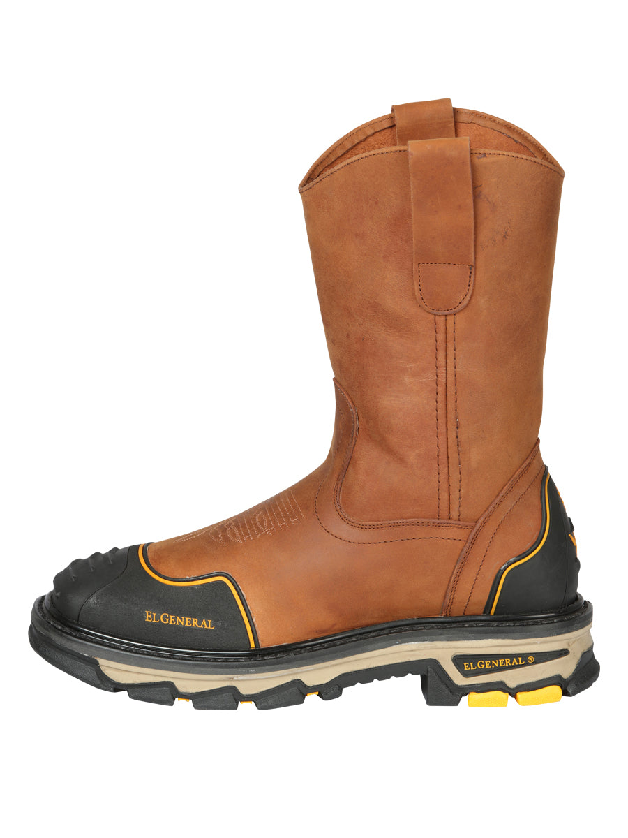 El General Men's Work Boot - Crazy Leather - Kansas 44689