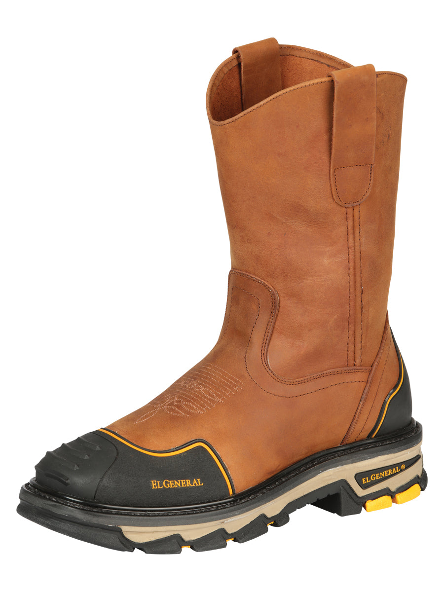 El General Men's Work Boot - Crazy Leather - Kansas 44689