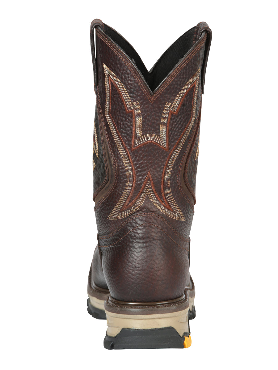 El General Rodeo Work Boot - Bull Fight Brown 44692