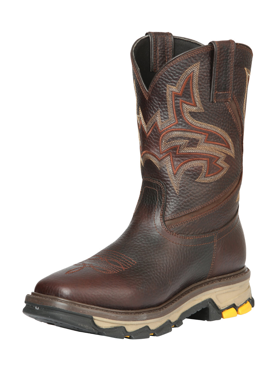El General Rodeo Work Boot - Bull Fight Brown 44692