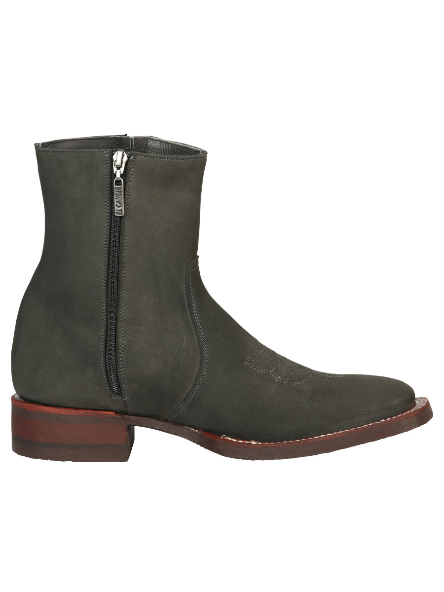 El Canelo Men's Ankle Boots - Nubuck Gray
 45213