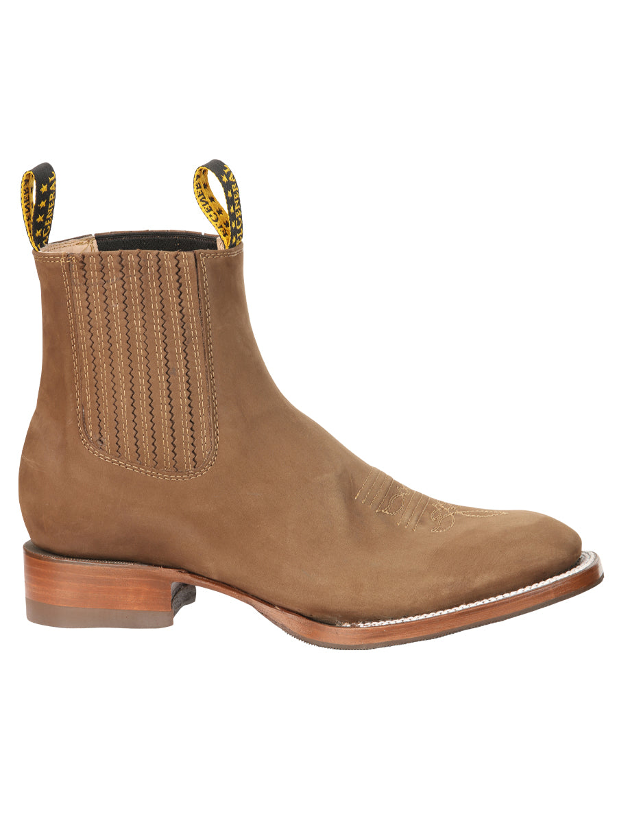 El General Men's Ankle Boots - Nubuck Brown 45338