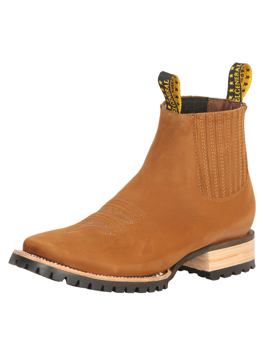 The General Men's Ankle Boots - Old Gold Nubuck 45343