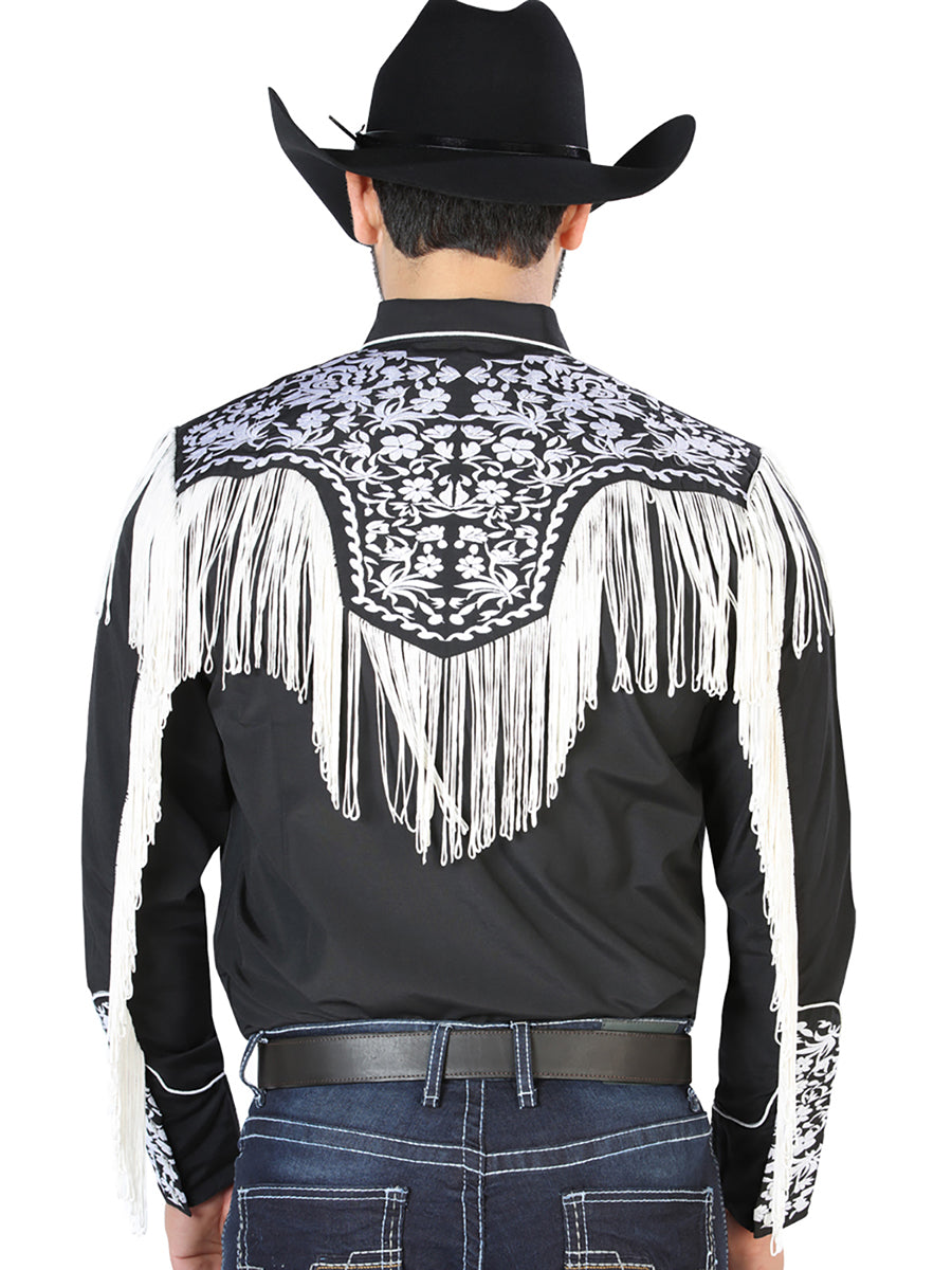 The Lord of the Skies Embroidery Shirt Black/White 126707