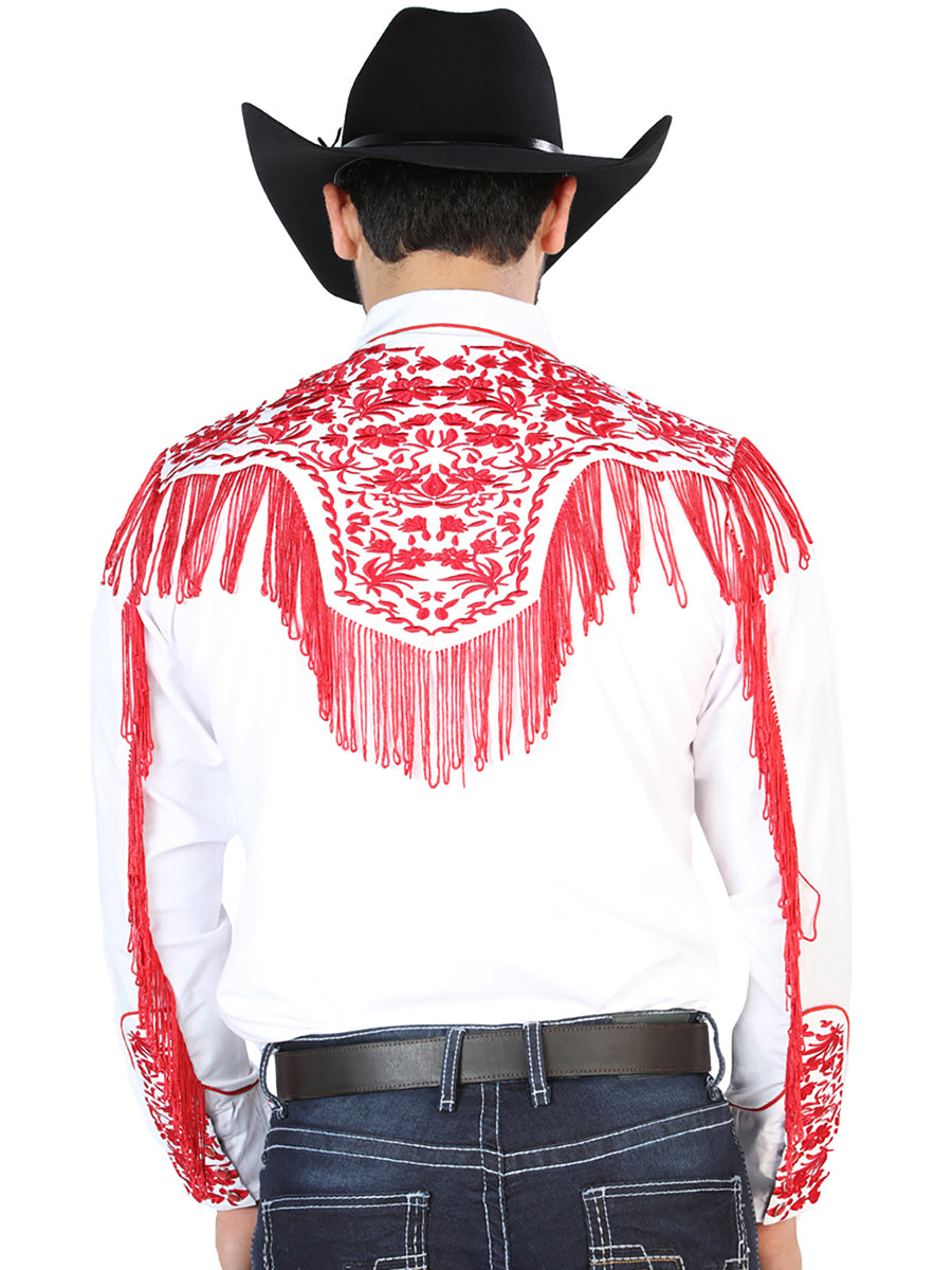 The Lord of the Skies Embroidery Shirt White/Red 126708