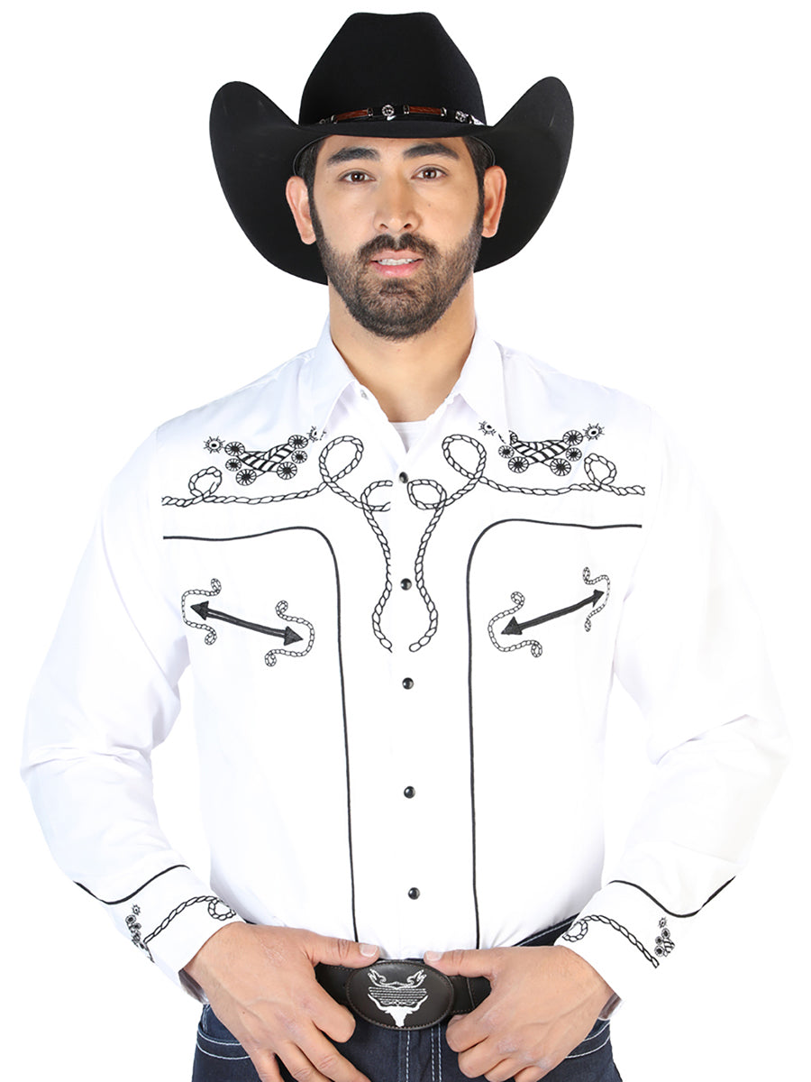The Lord of the Skies Embroidery Shirt Whie/Black 126718