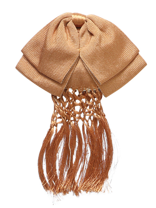 Mexican Charro Bow Tie 85% Articela, 15% Polyester Bronze 601683