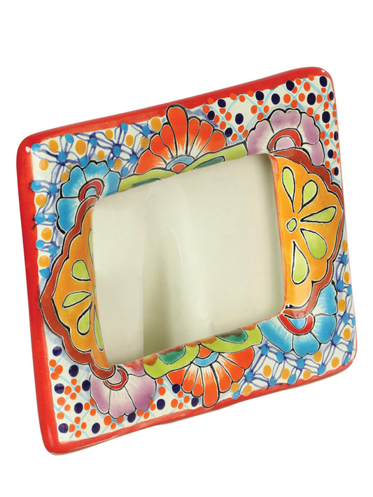 Artisanal Decorative Photo Frame Talavera Multicolor 603327