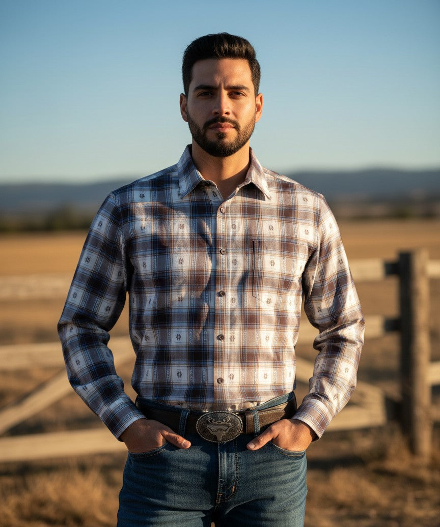 Men's Western Dress Shirt