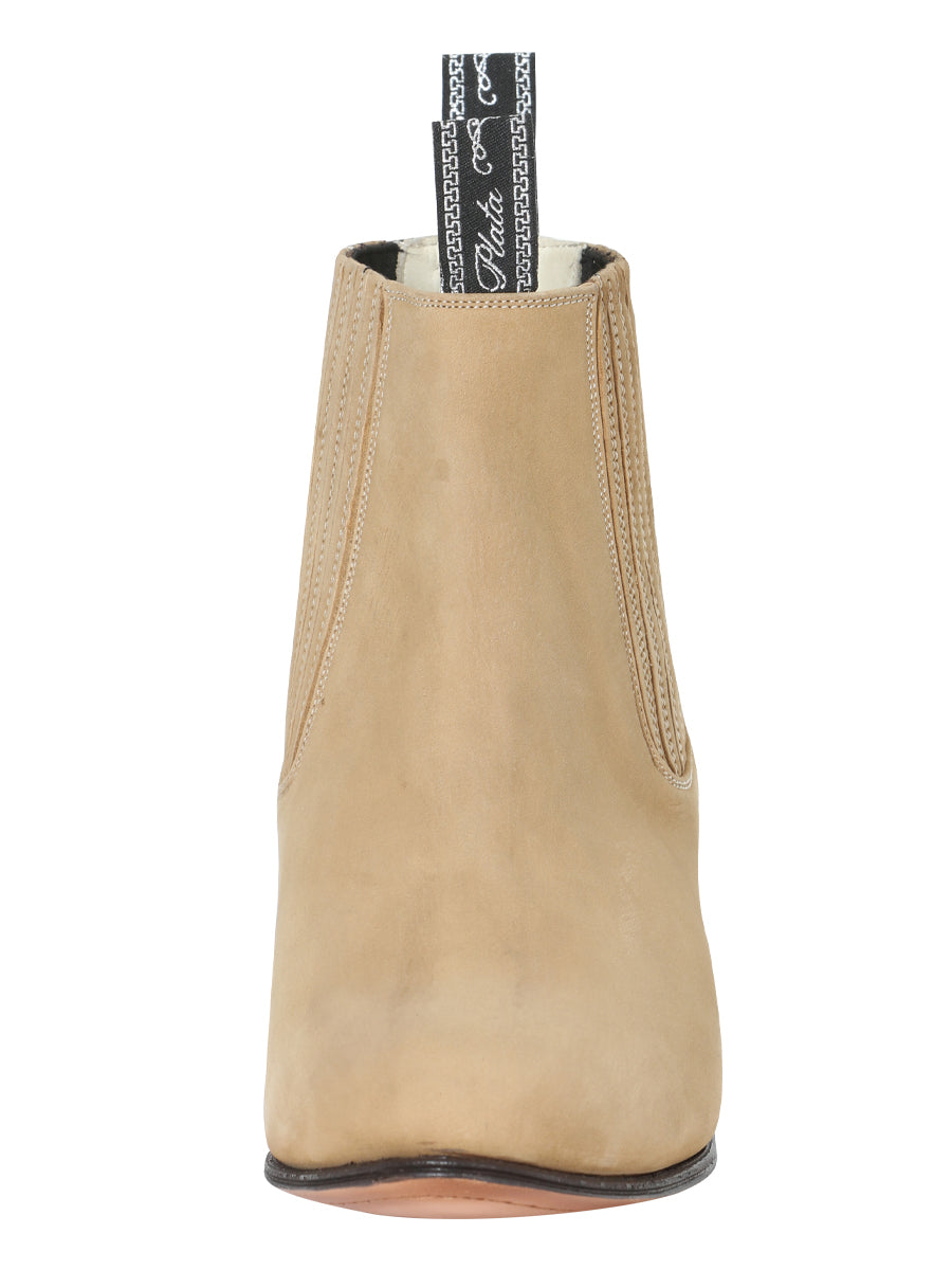 El Canelo - Charro Ankle Boot - Atlas Sand 228
