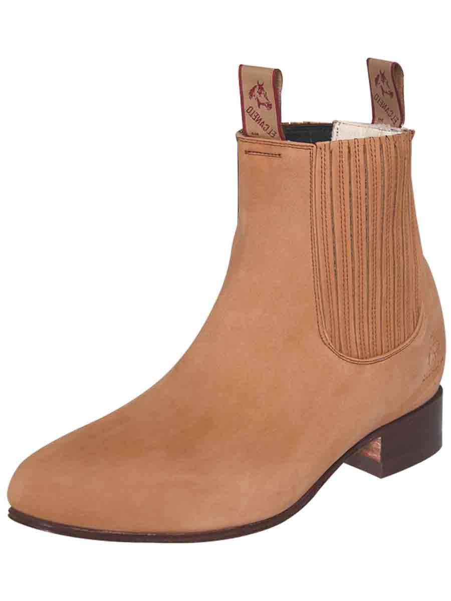 Canelo Charro Boot - Nubuck - Beige 230