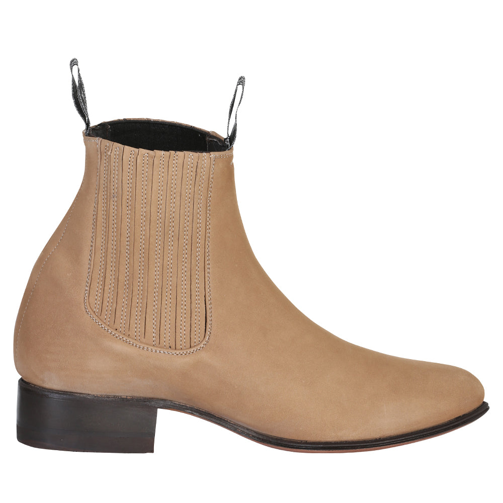 Canelo Charro Boot - Nubuck - Beige 230