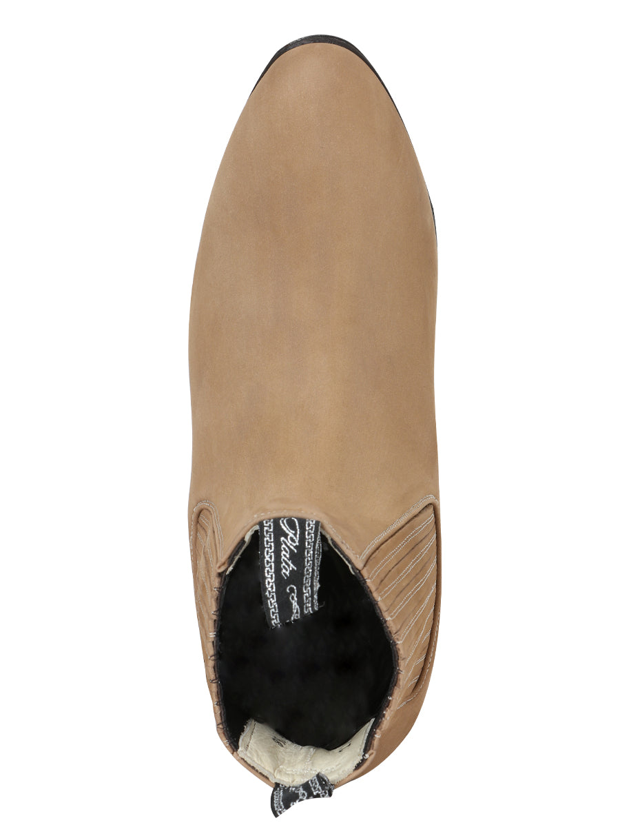 Canelo Charro Boot - Nubuck - Beige 230