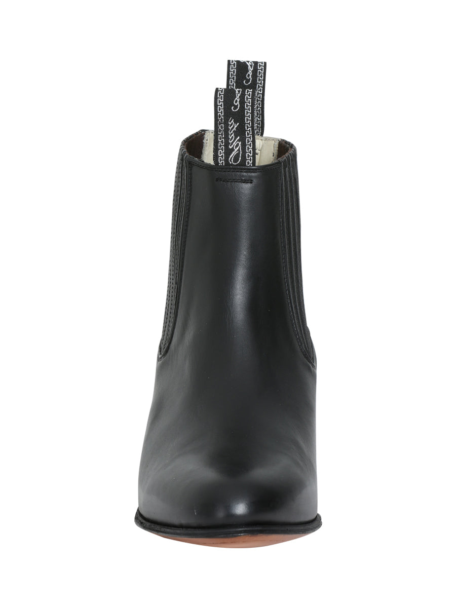 El Canelo - Charro Ankle Boot - Atlas Black 232