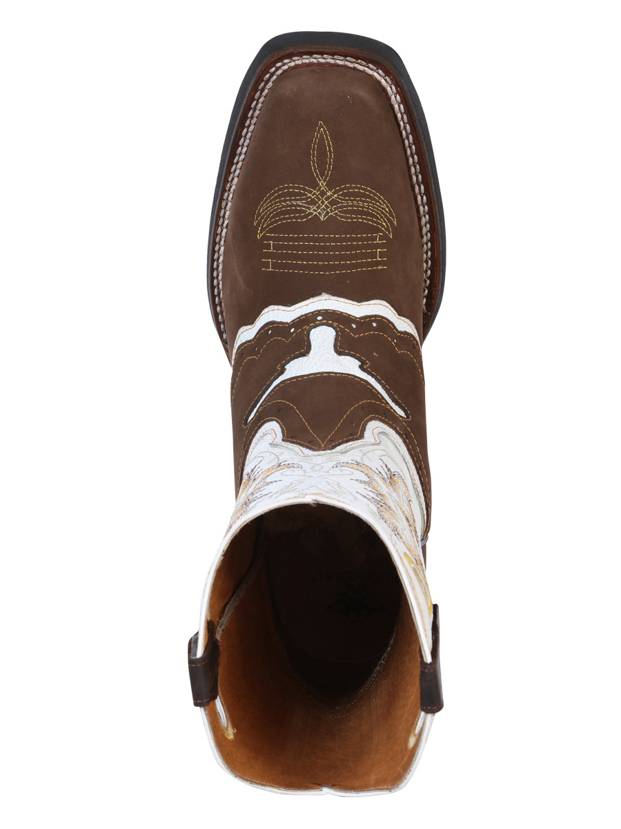 El General Rodeo Boot - Crazy Nubuck Dark Brown 33313