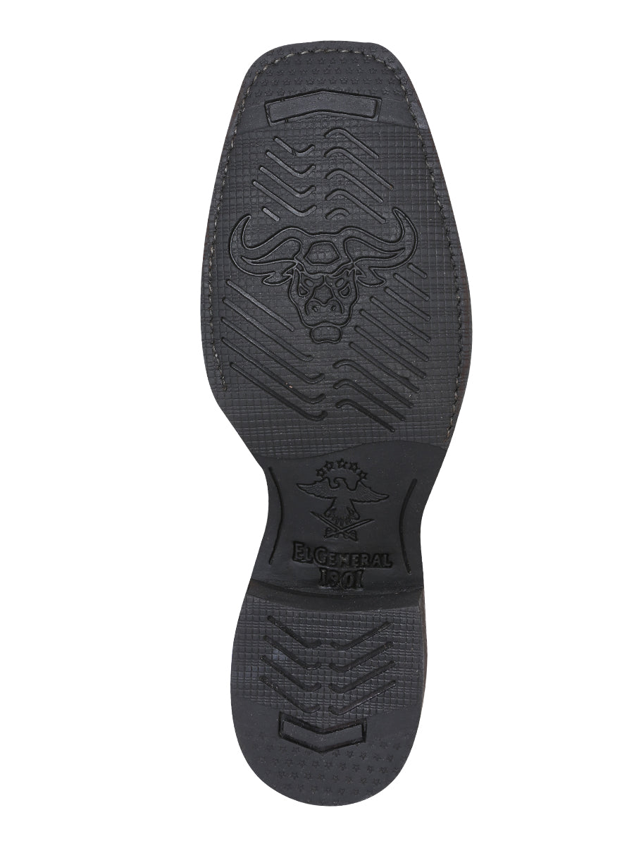 El General Rodeo Boot - Crazy Honey/Dark Brown 33316