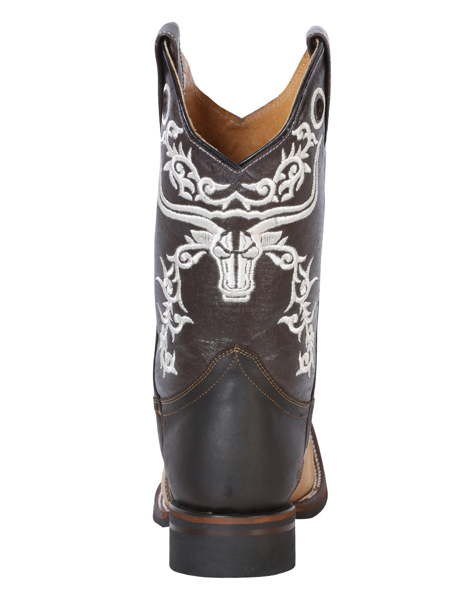 El General Rodeo Boot - Crazy Honey/Dark Brown 33316