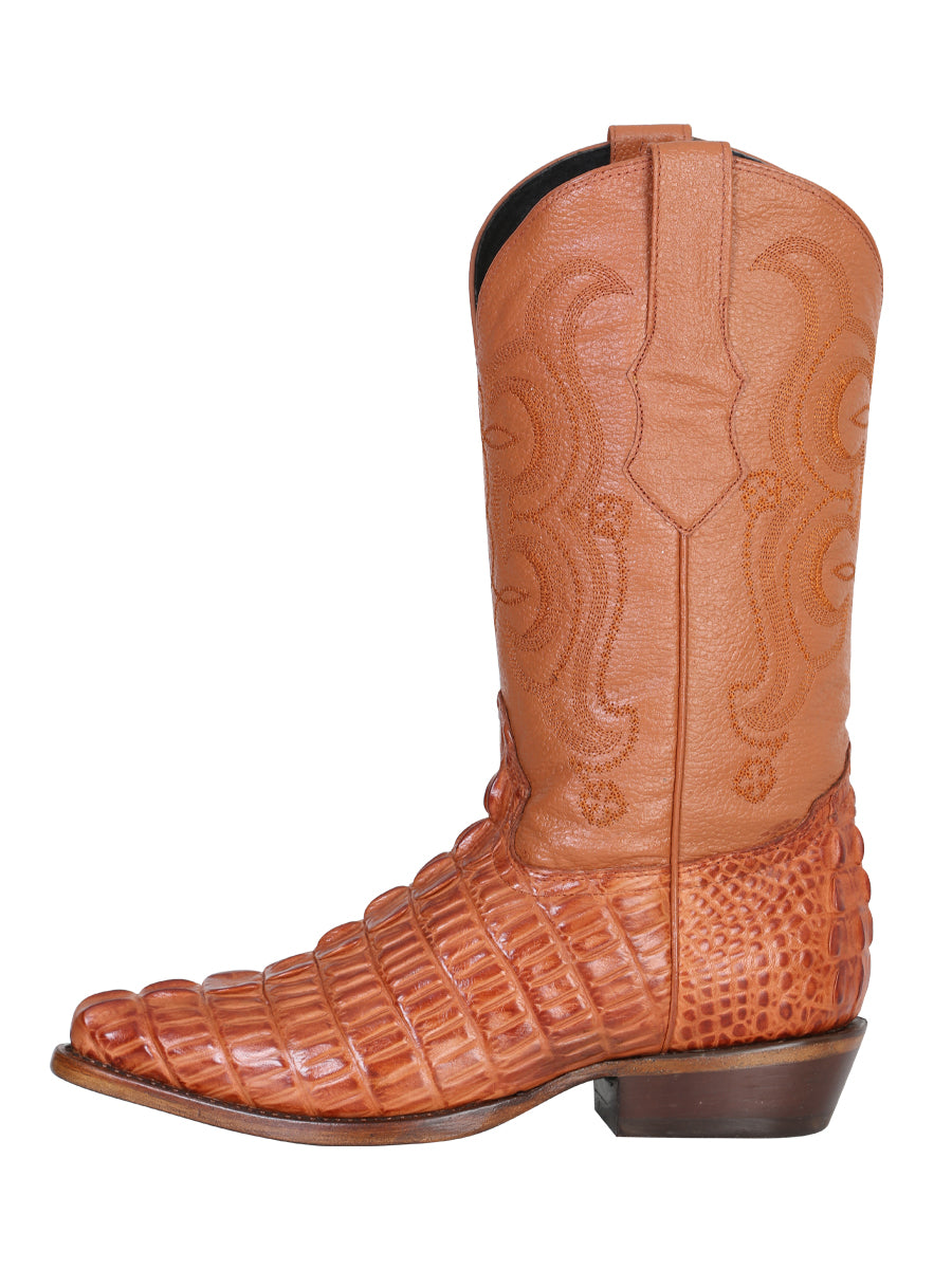 Cowboy boot El Señor de los Cielos - Caiman - Cognac 40841