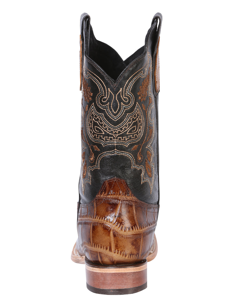 El General Rodeo Boot - Printed Caiman Light Brown 41794
