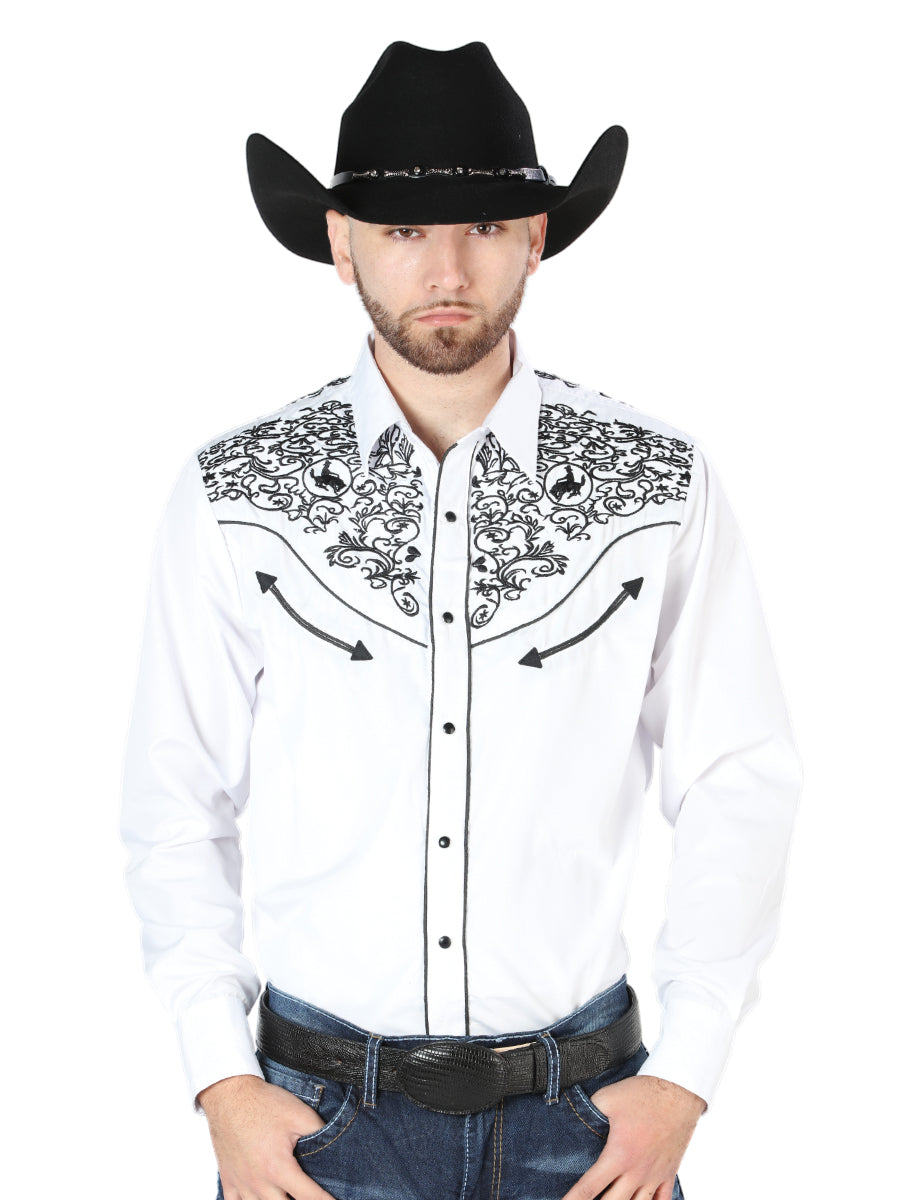 The Lord of the Skies Embroidery Shirt White/Black 44188