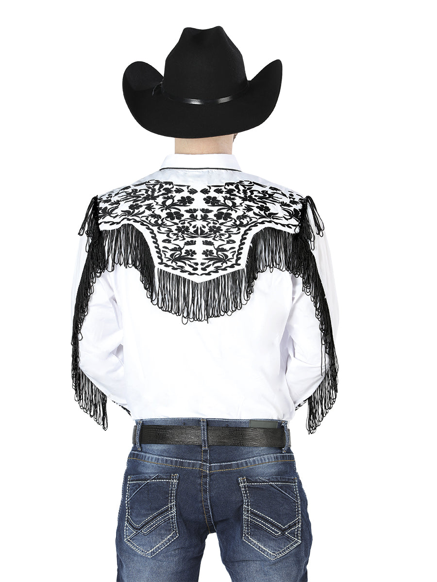 The Lord of the Skies Embroidery Shirt White/Black 44223