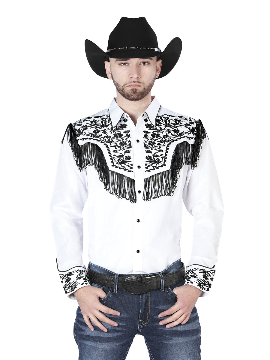 The Lord of the Skies Embroidery Shirt White/Black 44223