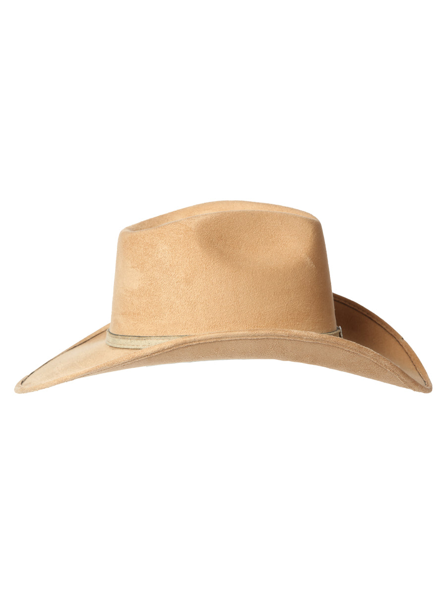 The General Suede Western Hat Camel 44251
