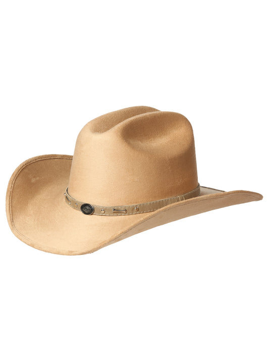 The General Suede Western Hat Camel 44256