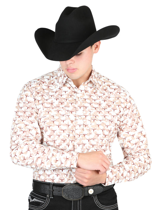 The General Western Shirt - Beige 44303