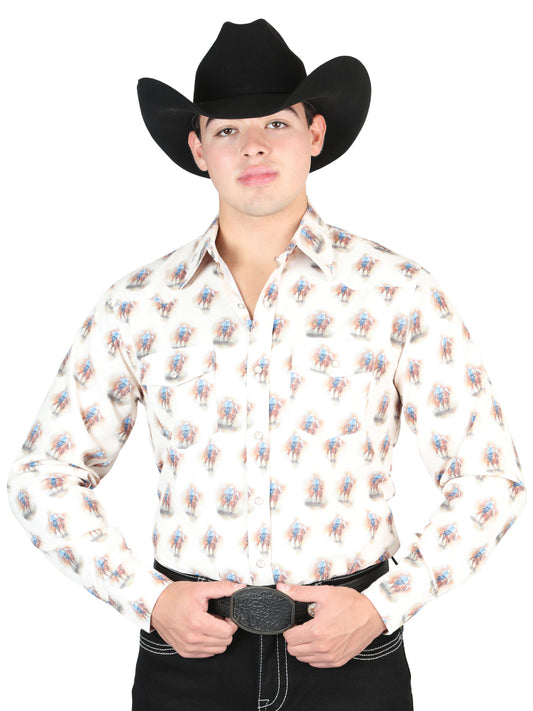 General Brown Western Shirt 44307