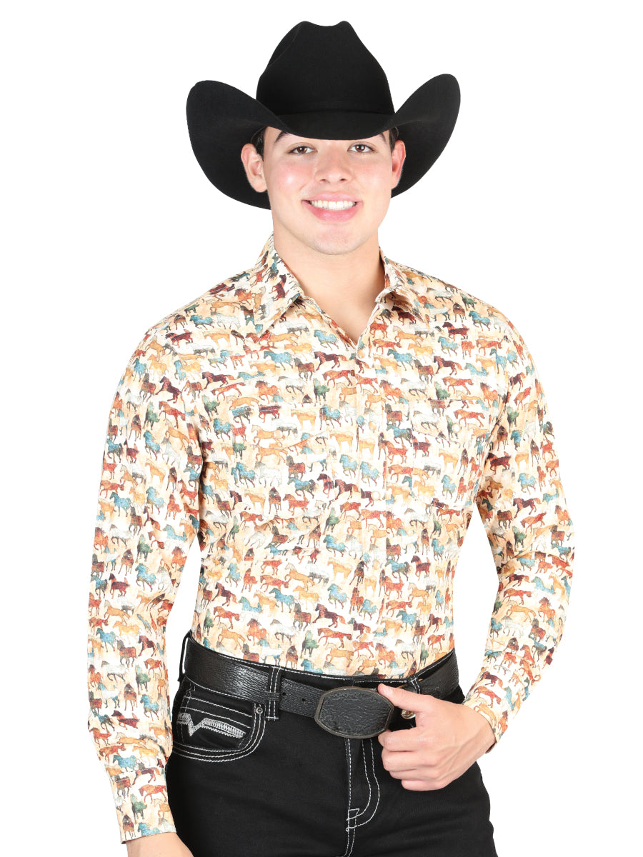 The General Khaki Western Shirt 44324
