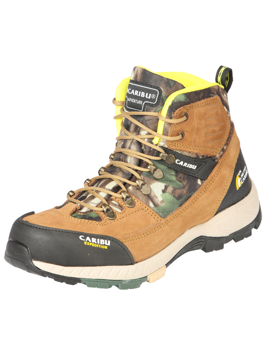 Work Shoe Caribu - Synthetic finish - Yellow/Camouflage 44368