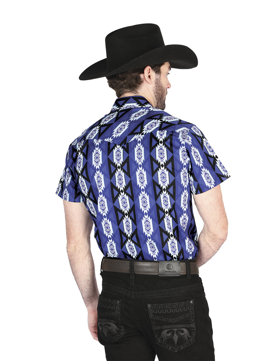 The General Western Shirt - Blue 44460
