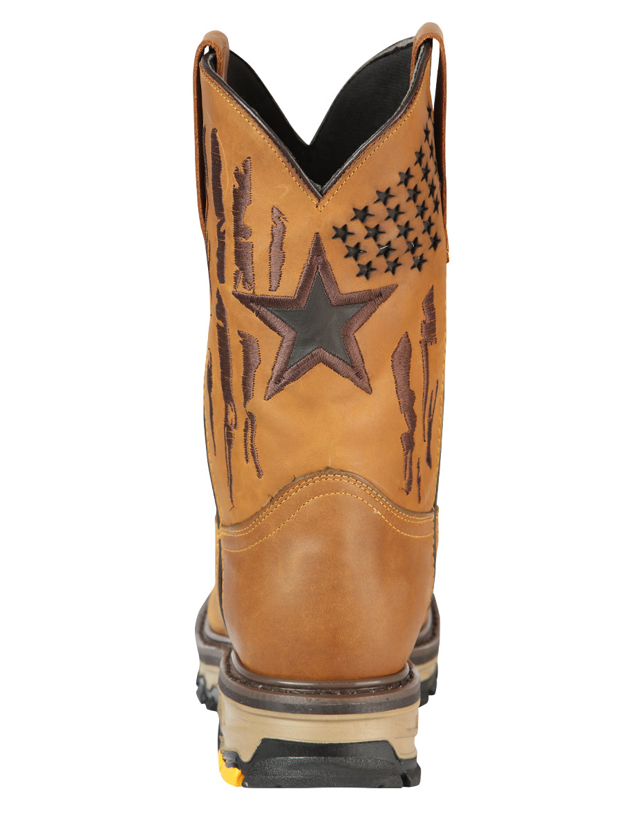 El General Rodeo Work Boot - Crazy Honey 44690