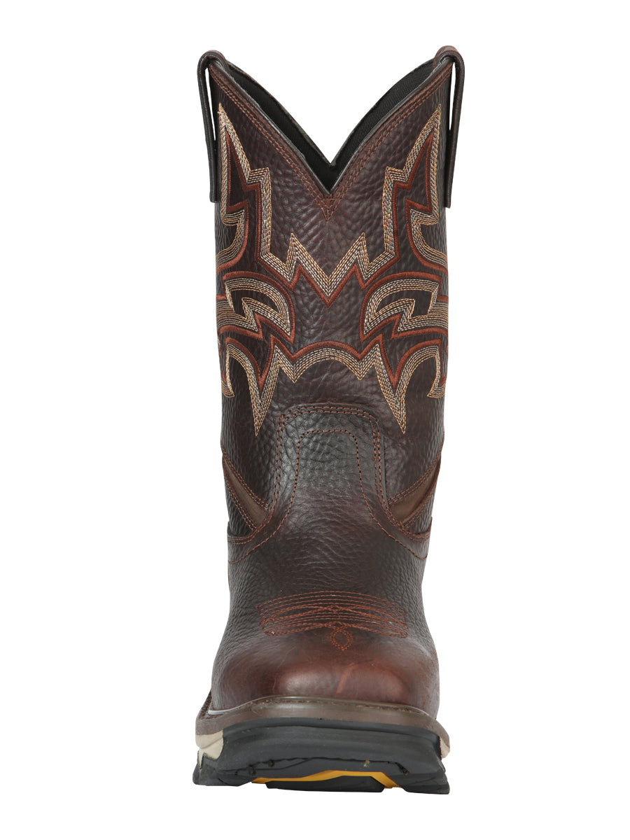 El General Rodeo Work Boot - Bull Fight Brown 44692