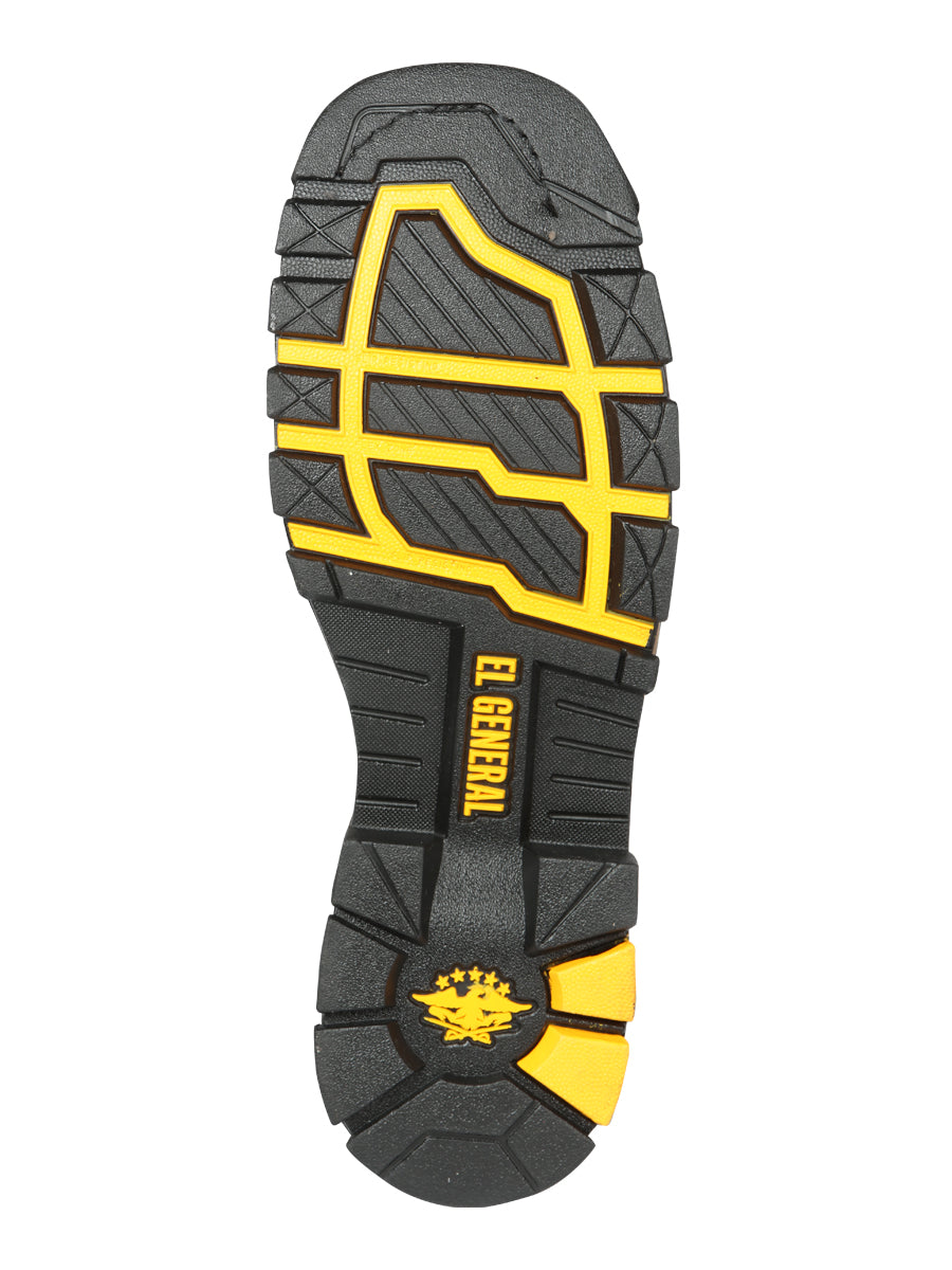El General Rodeo Work Boot - Crazy Black 44694