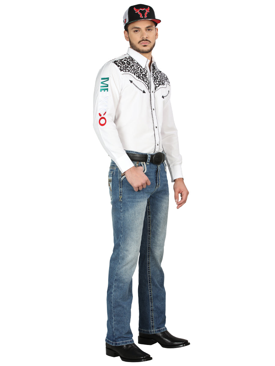 Centenario Bootcut Denim Jeans - Medium Blue 44965