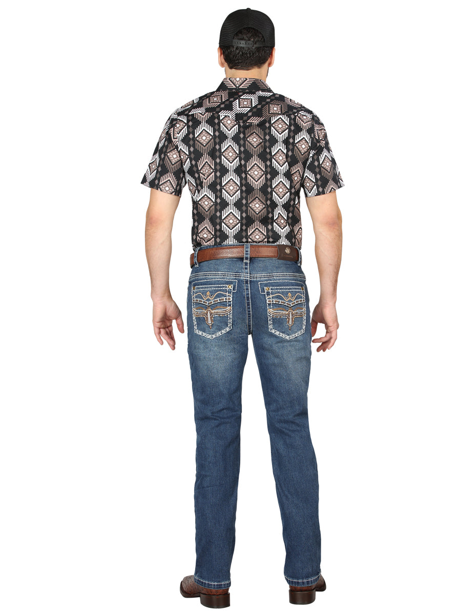 Centenario Bootcut Denim Jeans - Dark Blue 44970