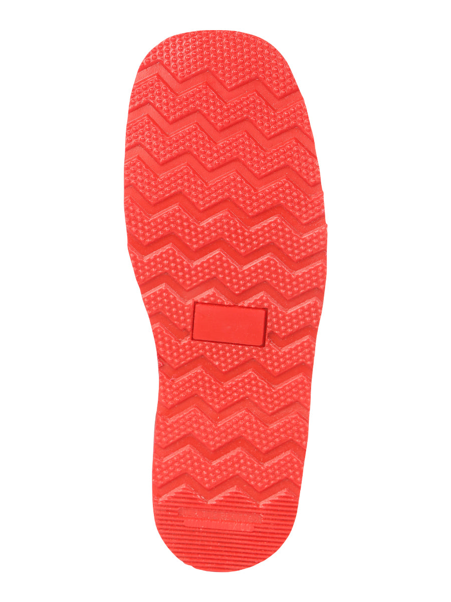 El General Men’s Black Woven Ankle Boots with Zipper 45183