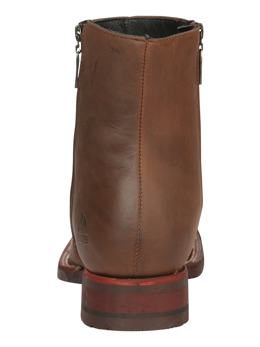 El Canelo Men's Ankle Boots - Crazy Leather Wood

 45214