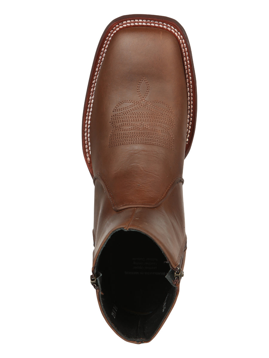 El Canelo Men's Ankle Boots - Crazy Leather Wood

 45214